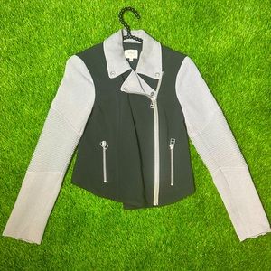 ARITZIA Wilfred Montesson Black Moto Jacket 2